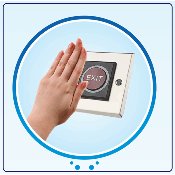 No Touch Push Button