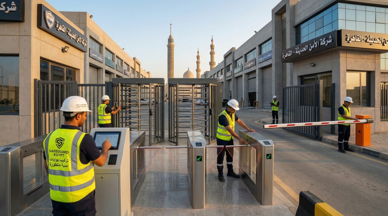 شركة تركيب بوابات امنية في مصر
